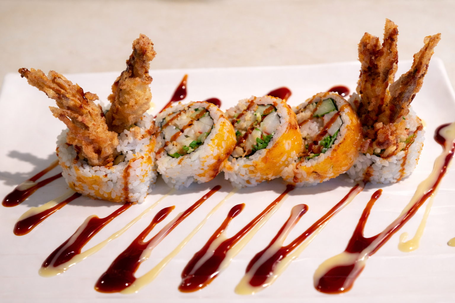 Jumbo Spider Roll.