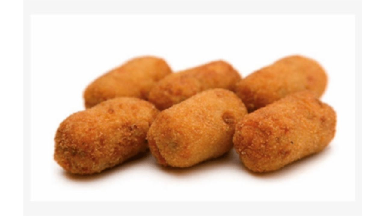 Ham Croquette Appetizer.