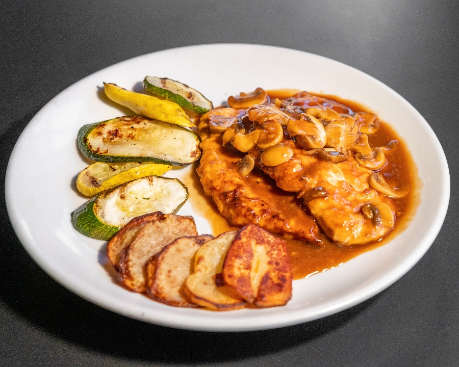Chicken Marsala.