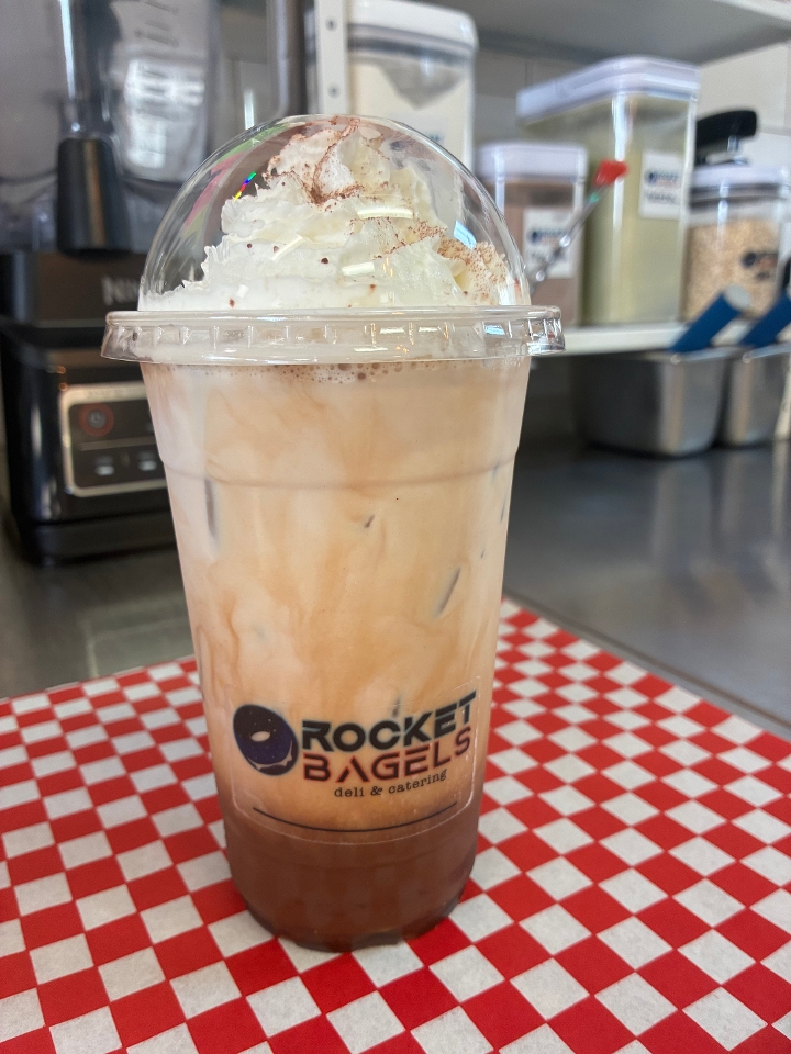 20oz Iced Mocha Coffee.