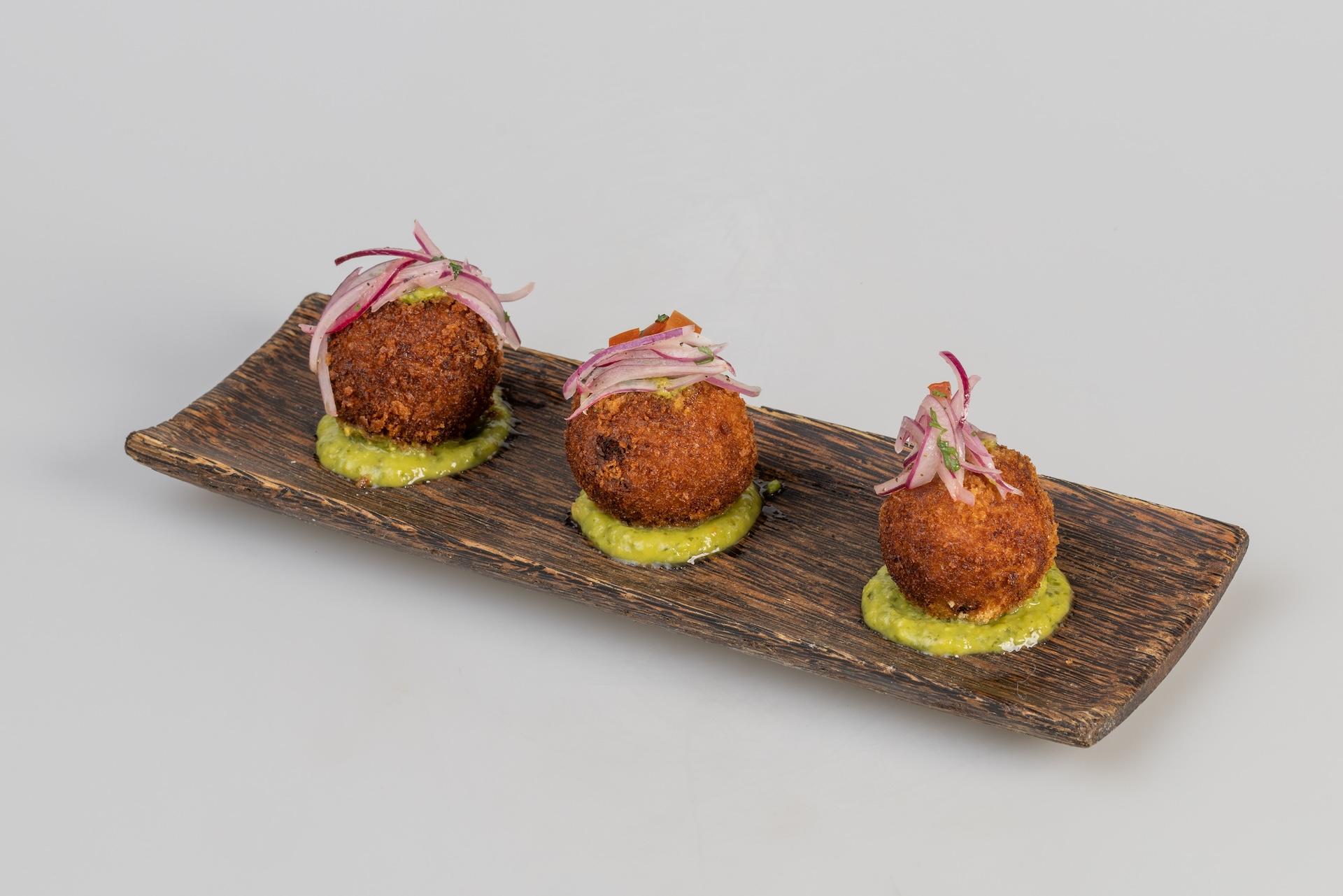PORK CROQUETAS.