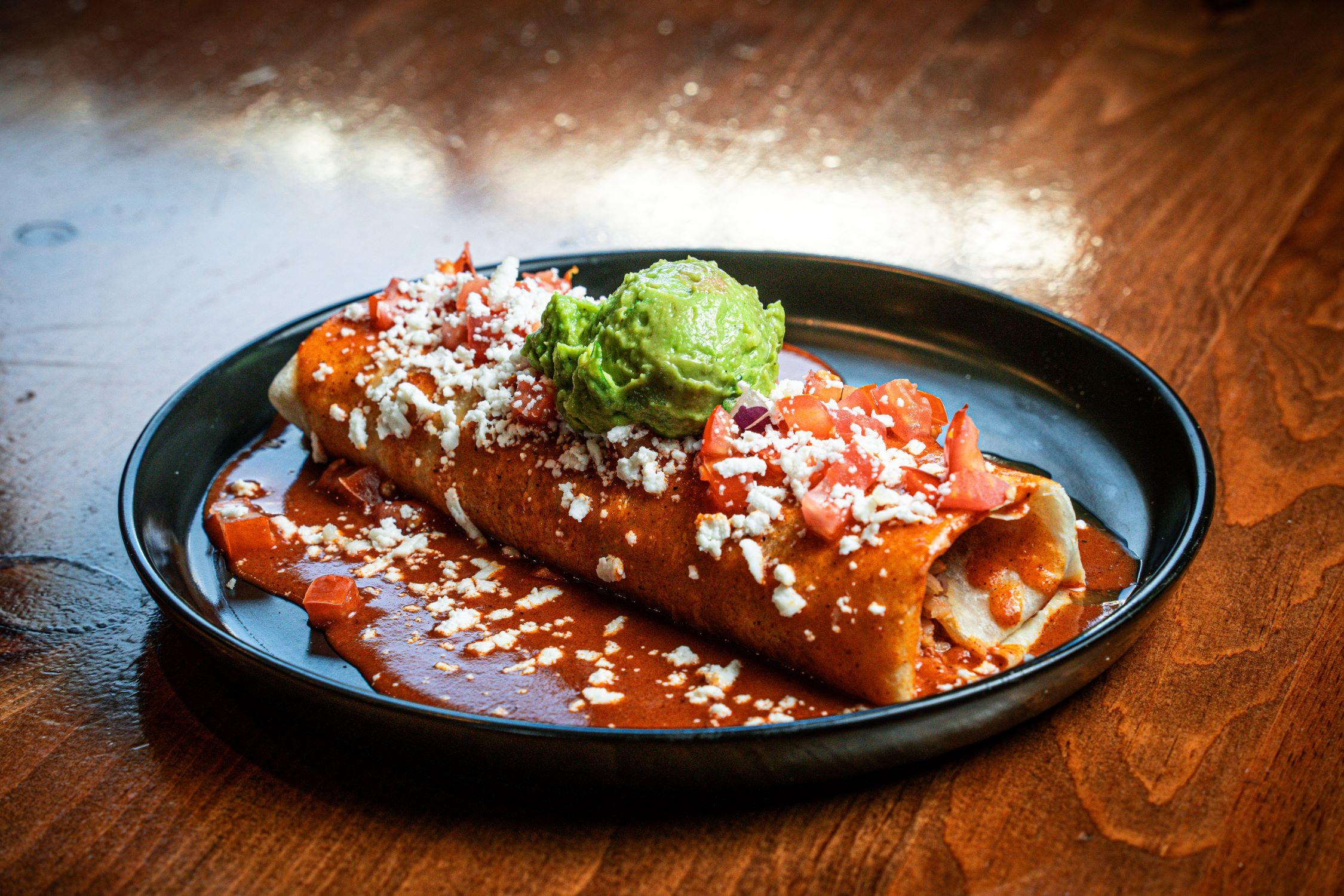 L- Macho Burrito (Meat Choice).
