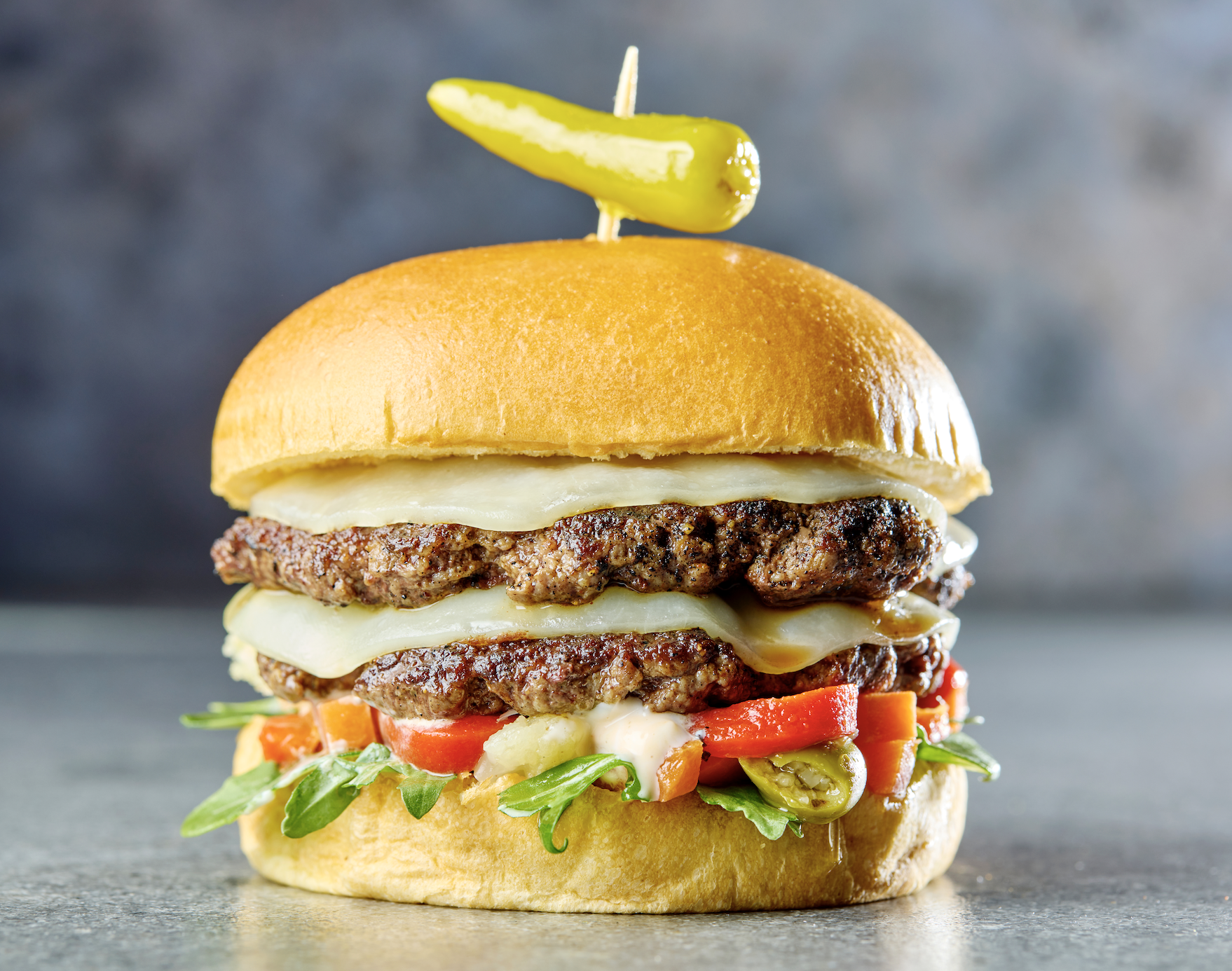 Chicago Style Burger.