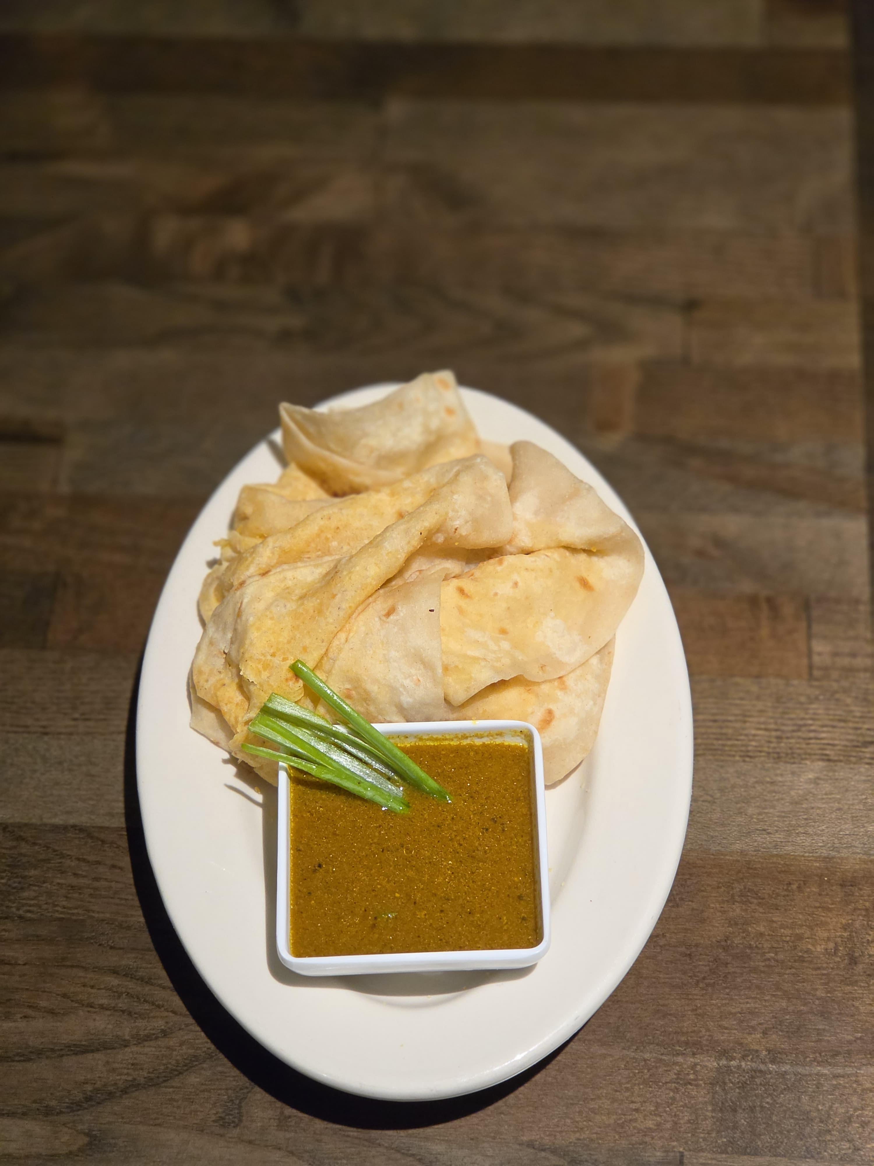 Dhal Puri Roti Skin.