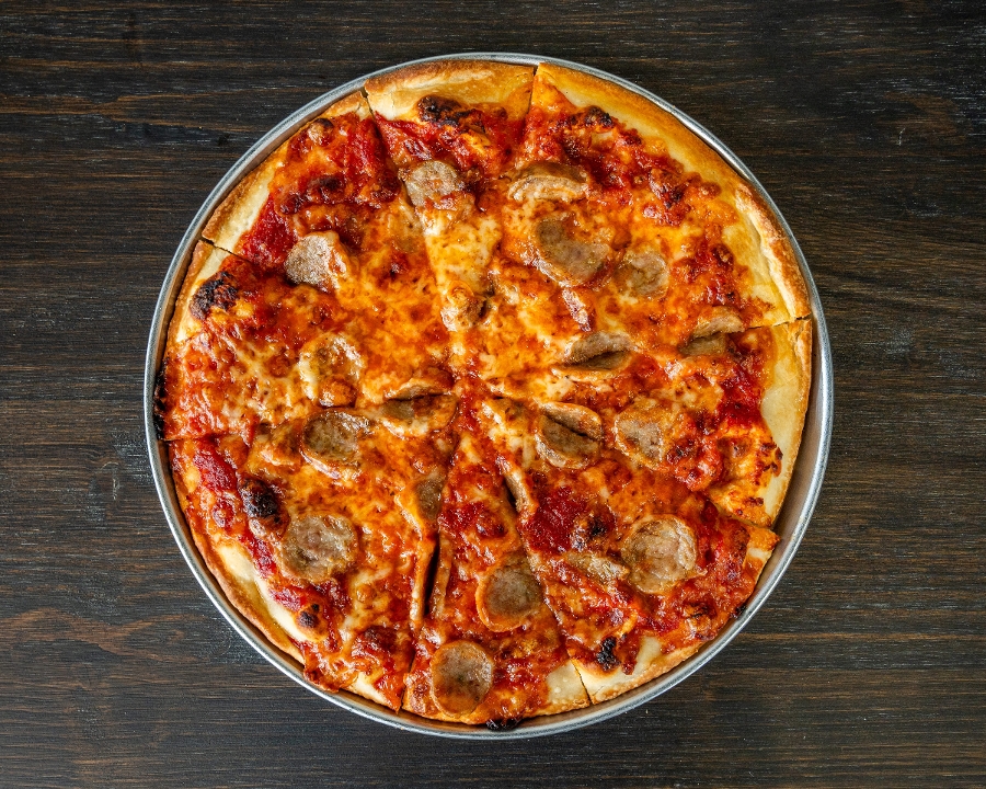 Sausage Pizza.