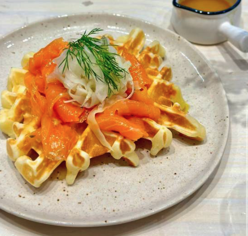Waffle garvlax.