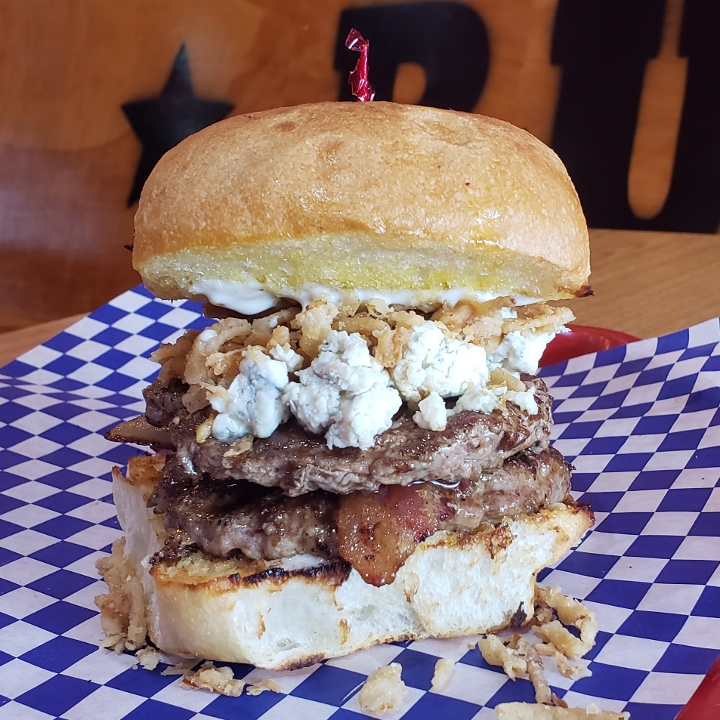 Bacon Blue Cheese Burger