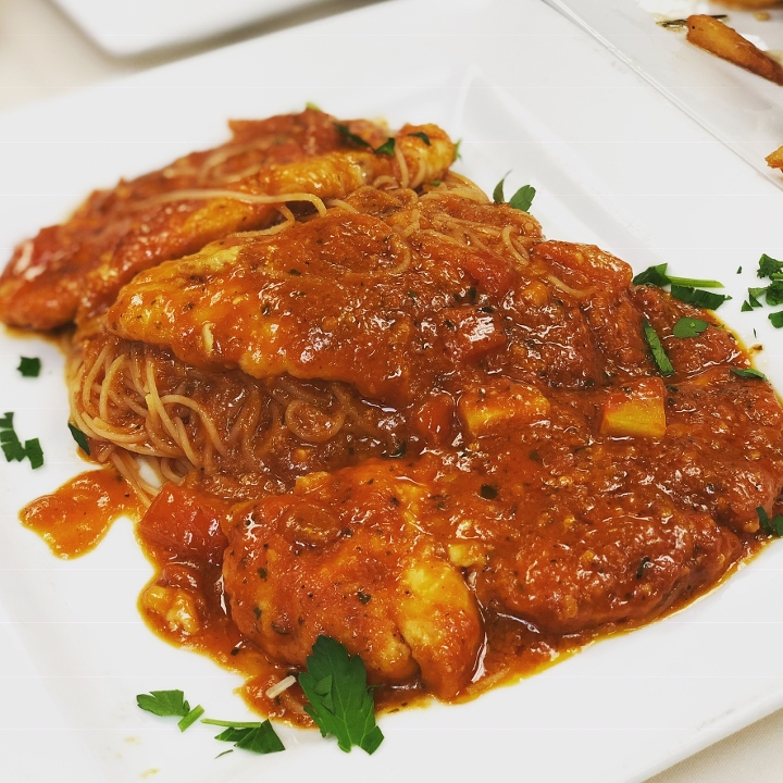 Chicken Pizzaiola.