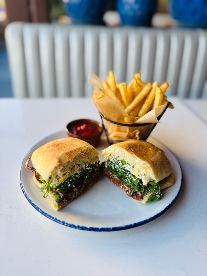 *Carnitas Torta w/Fries.