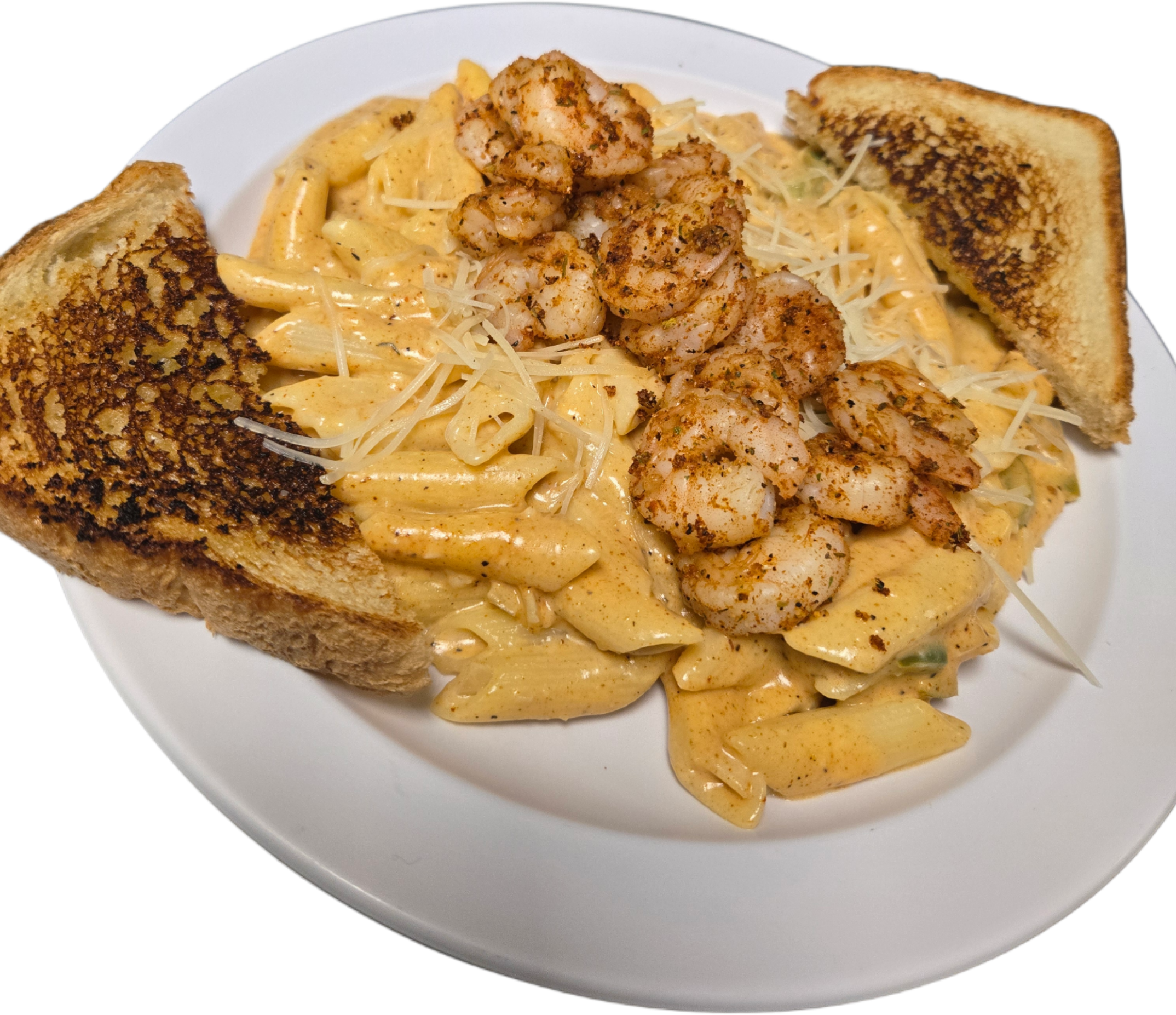 Cajun Shrimp Pasta.