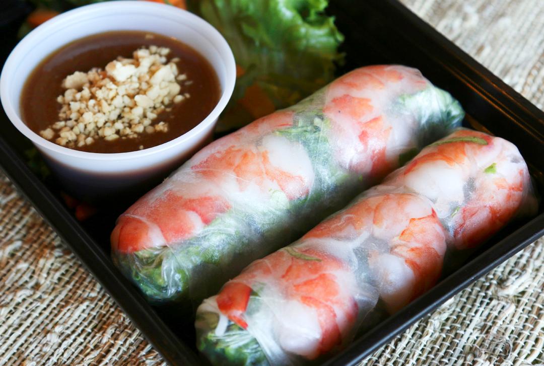 Shrimp Spring Rolls.