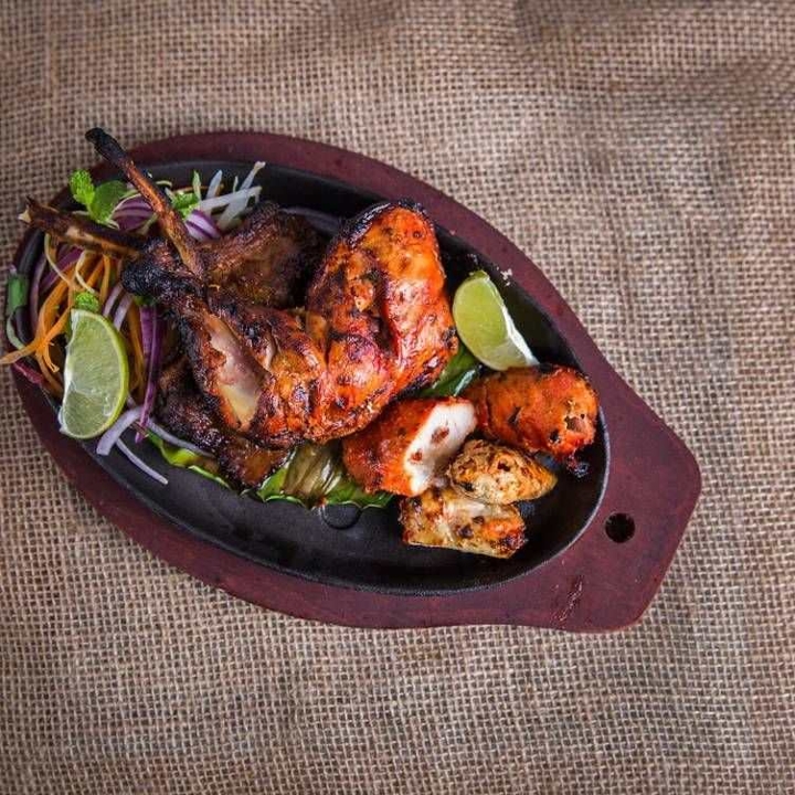 Bawarchi Tandoori Mix Platter.