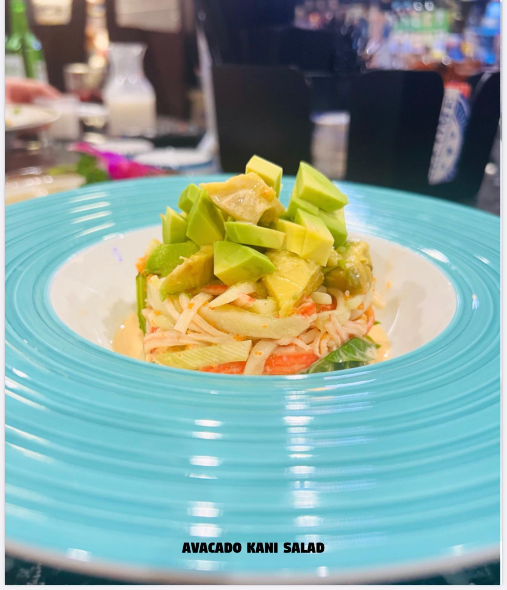 Avocado Kani Salad.