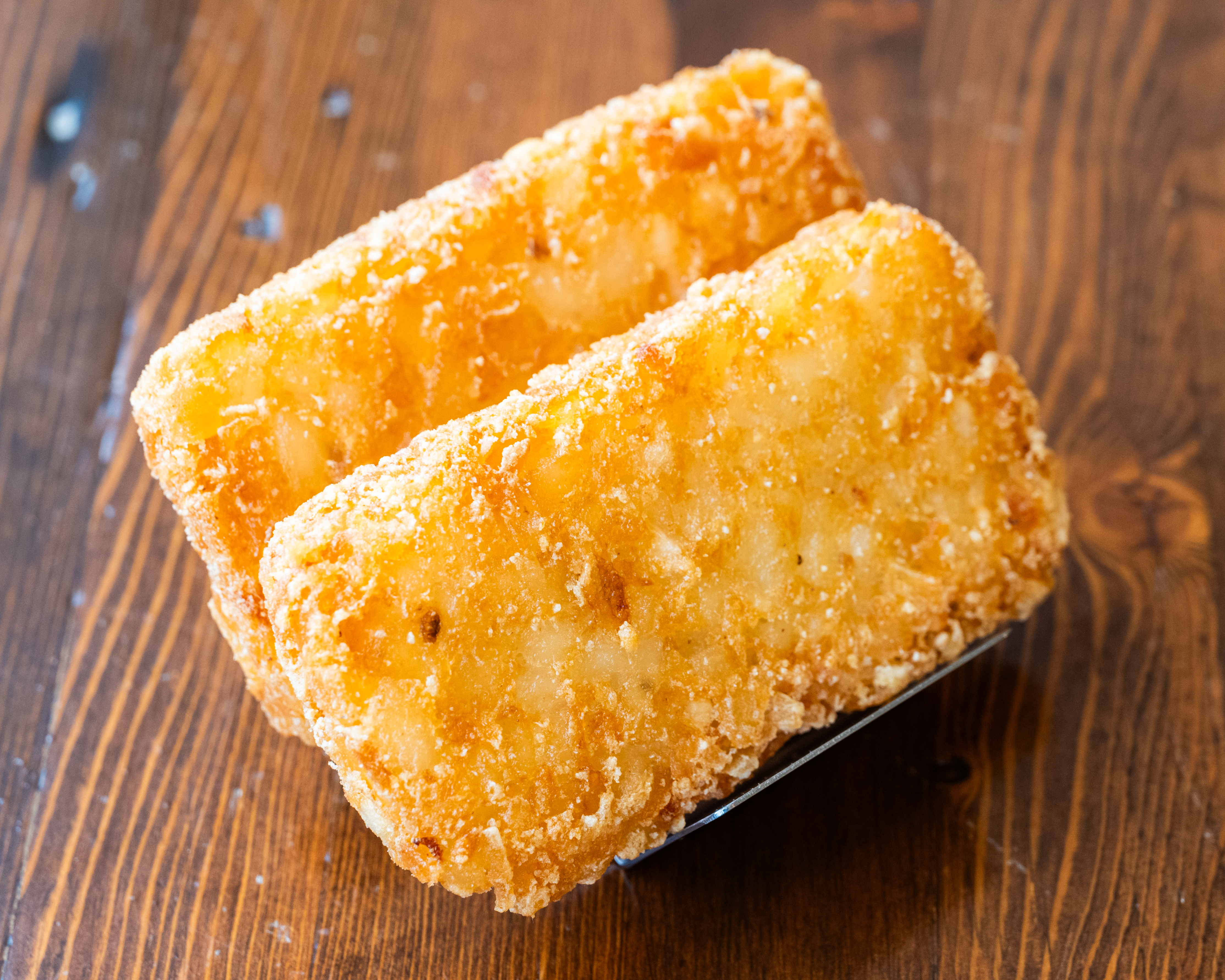 Crispy Hash Browns.