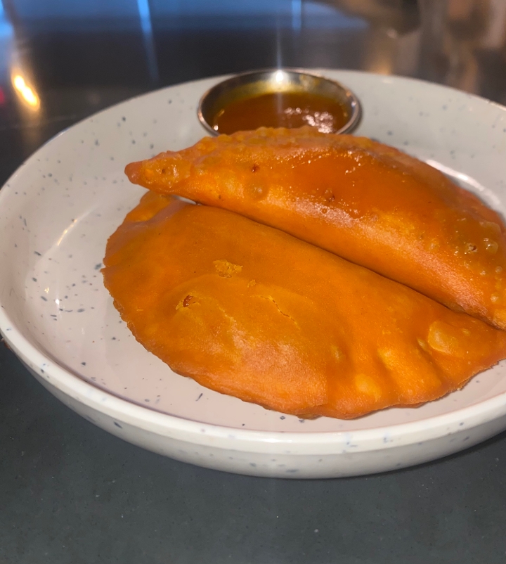 Pulled Pork Empanada.