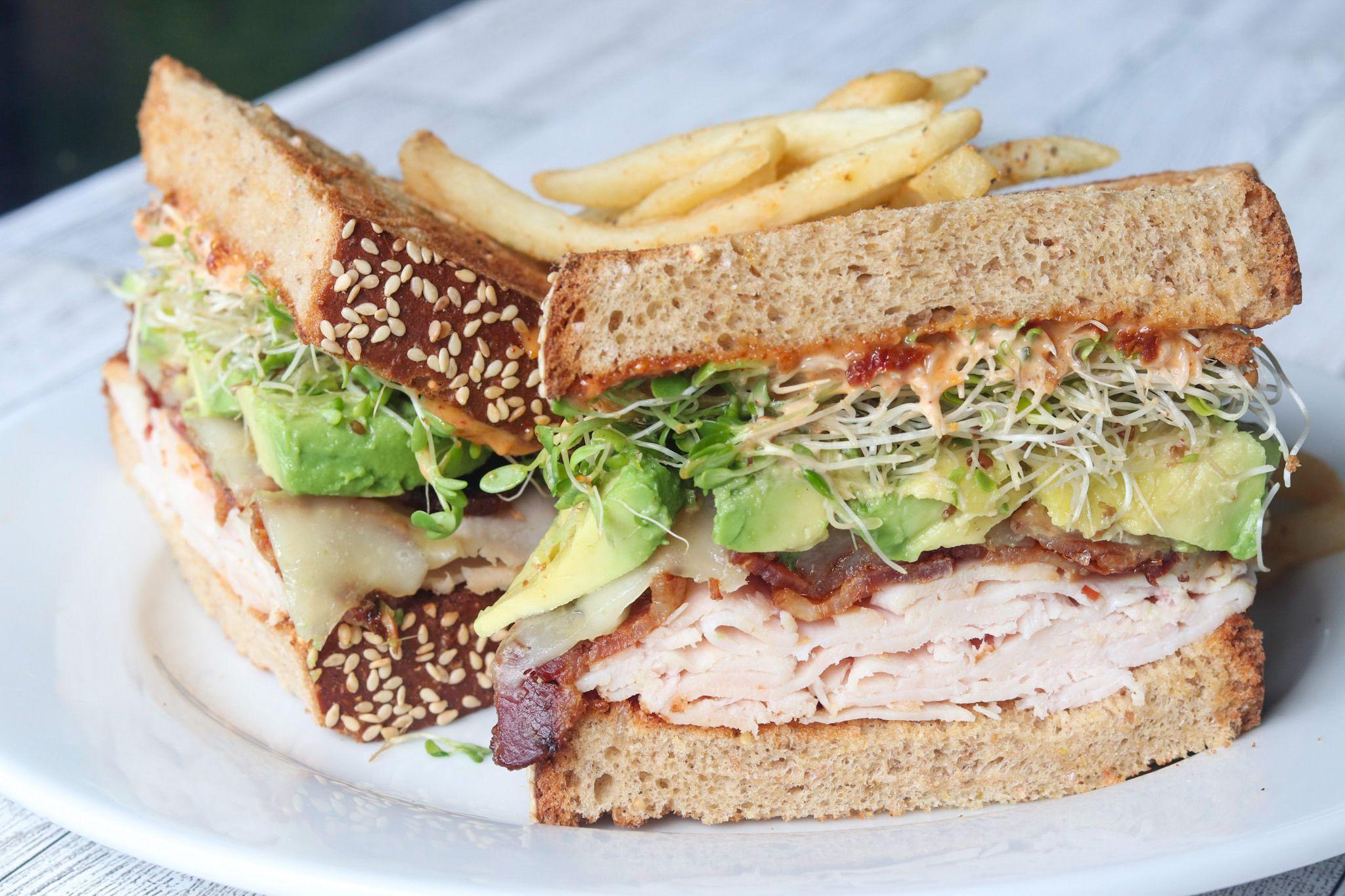 Turkey & Avocado Club.