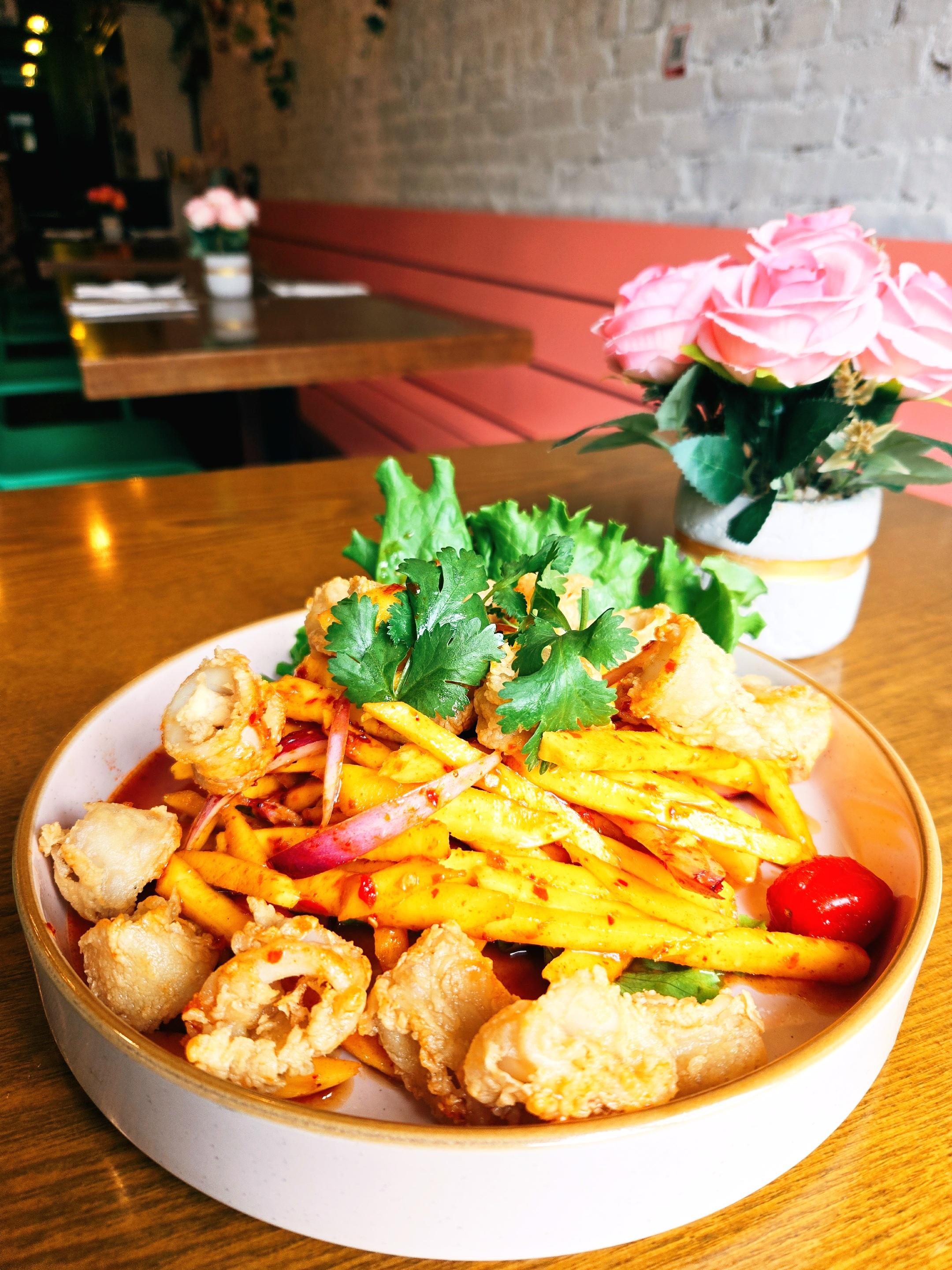 Mango Tango Calamari.