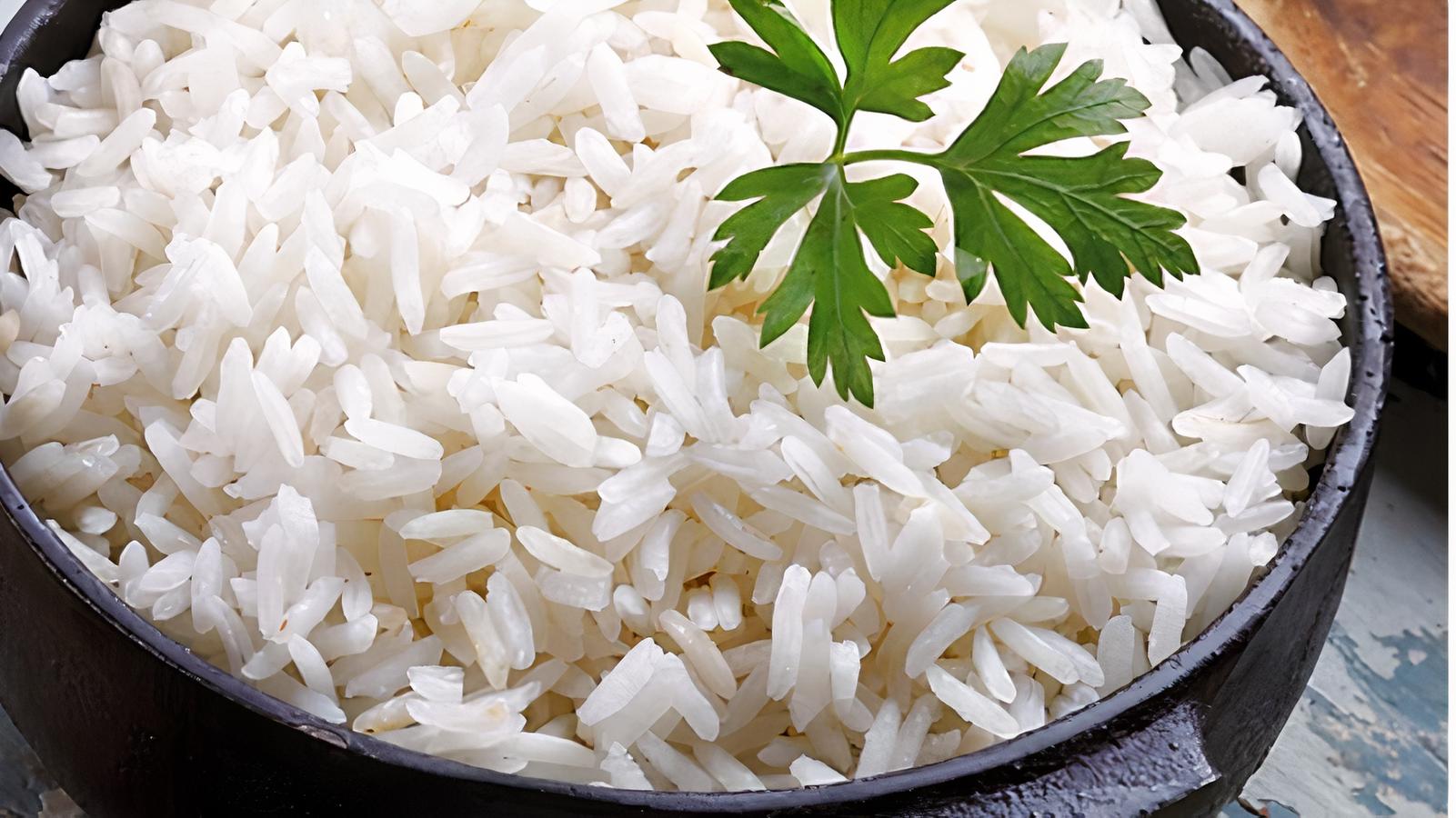 Steamed Rice.