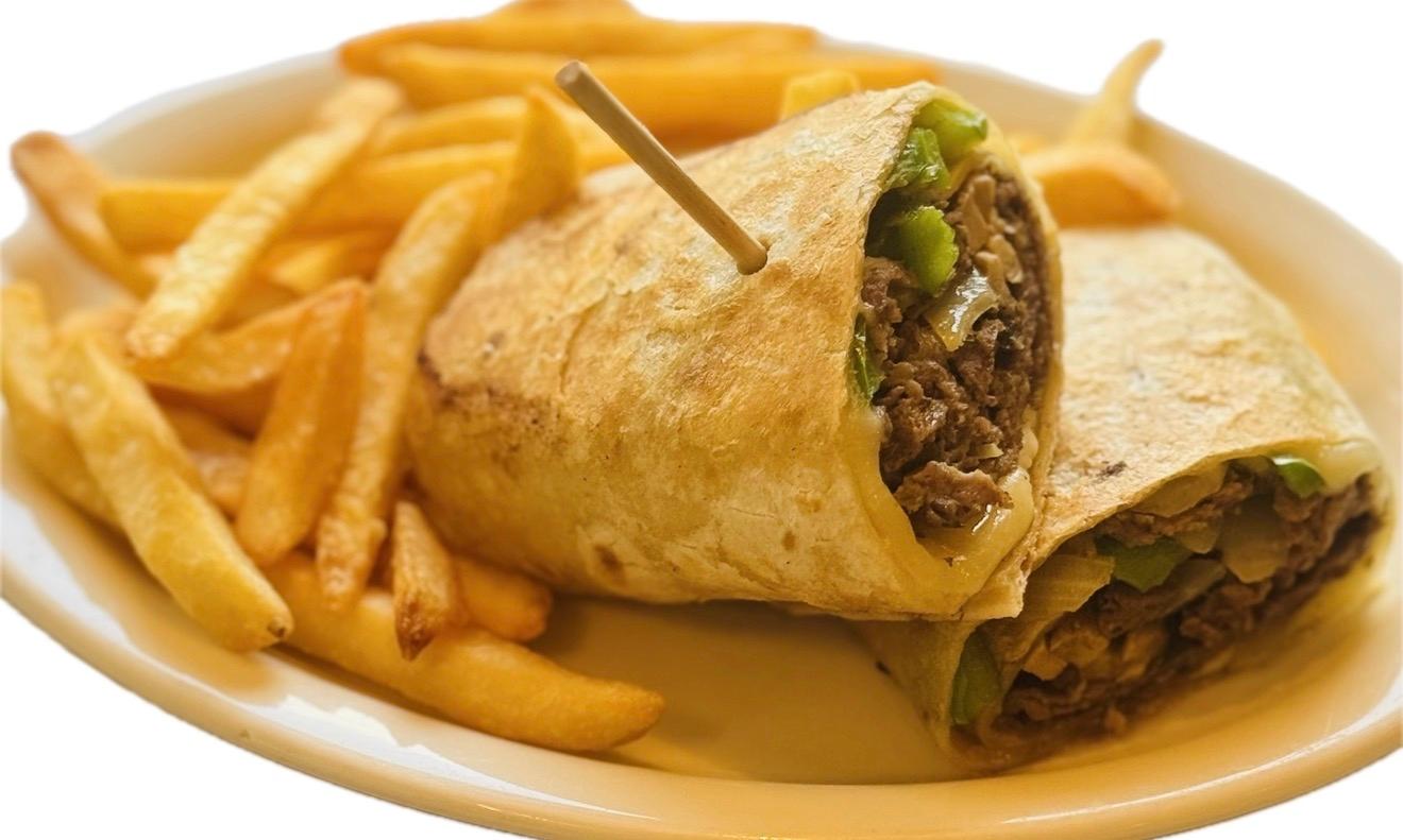 Philly Cheese Wrap.