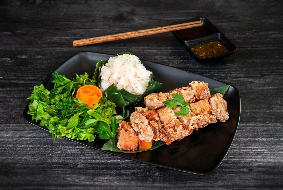 Ren crispy pork belly.