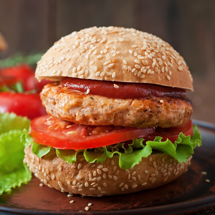 Crispy Chicken Burger.