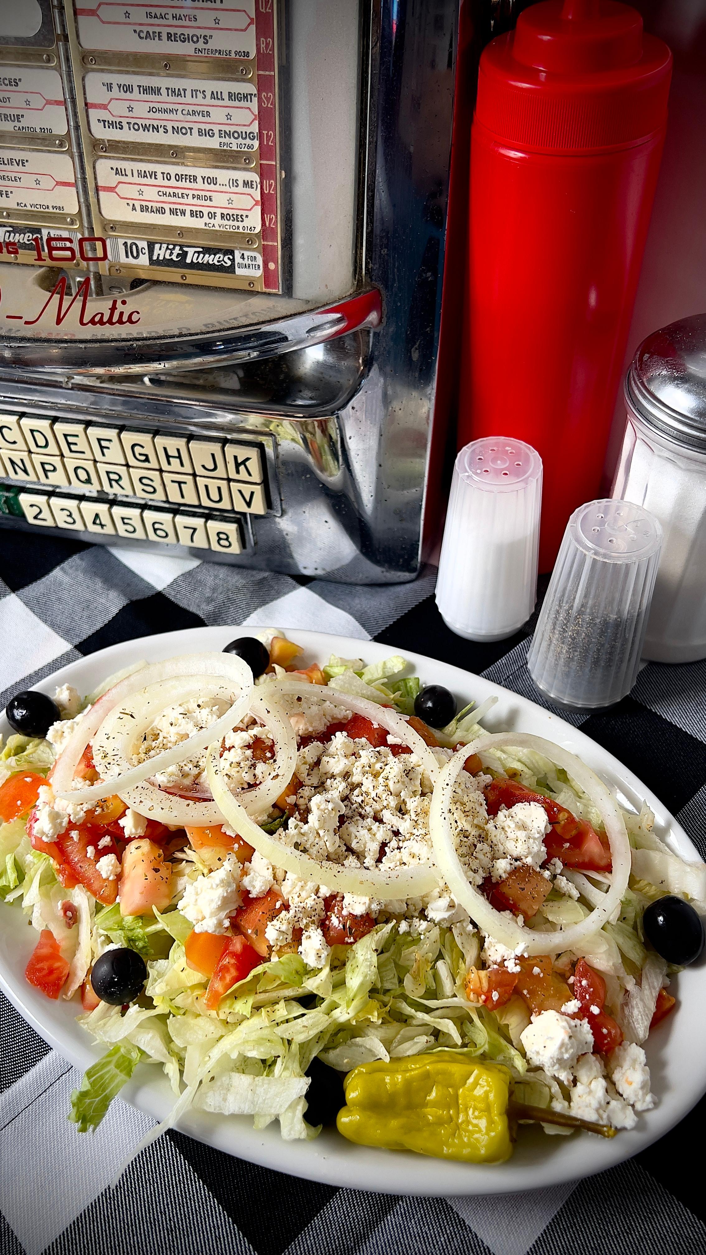 Greek Salad*.