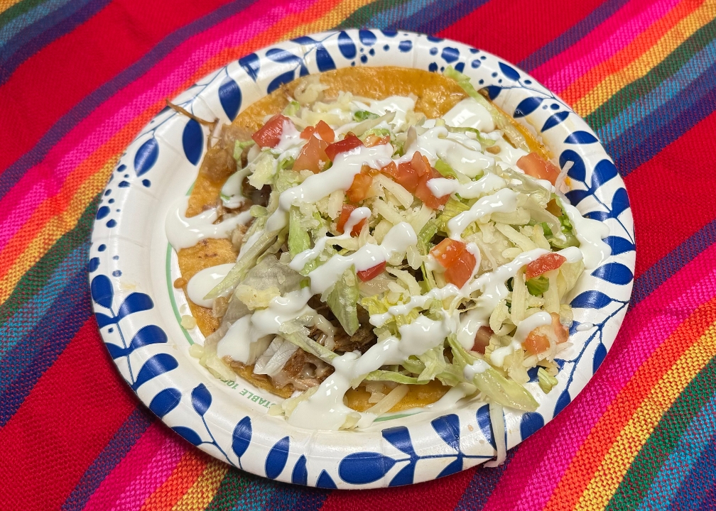 Taco de Carnitas Americano.