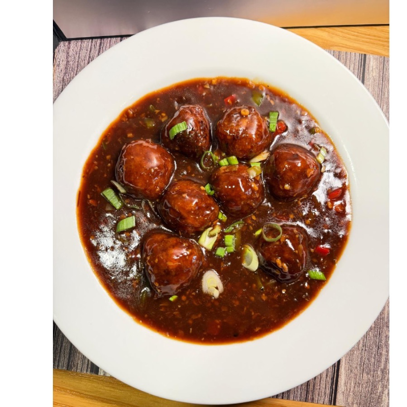 Vegetable Manchurian Gravy.