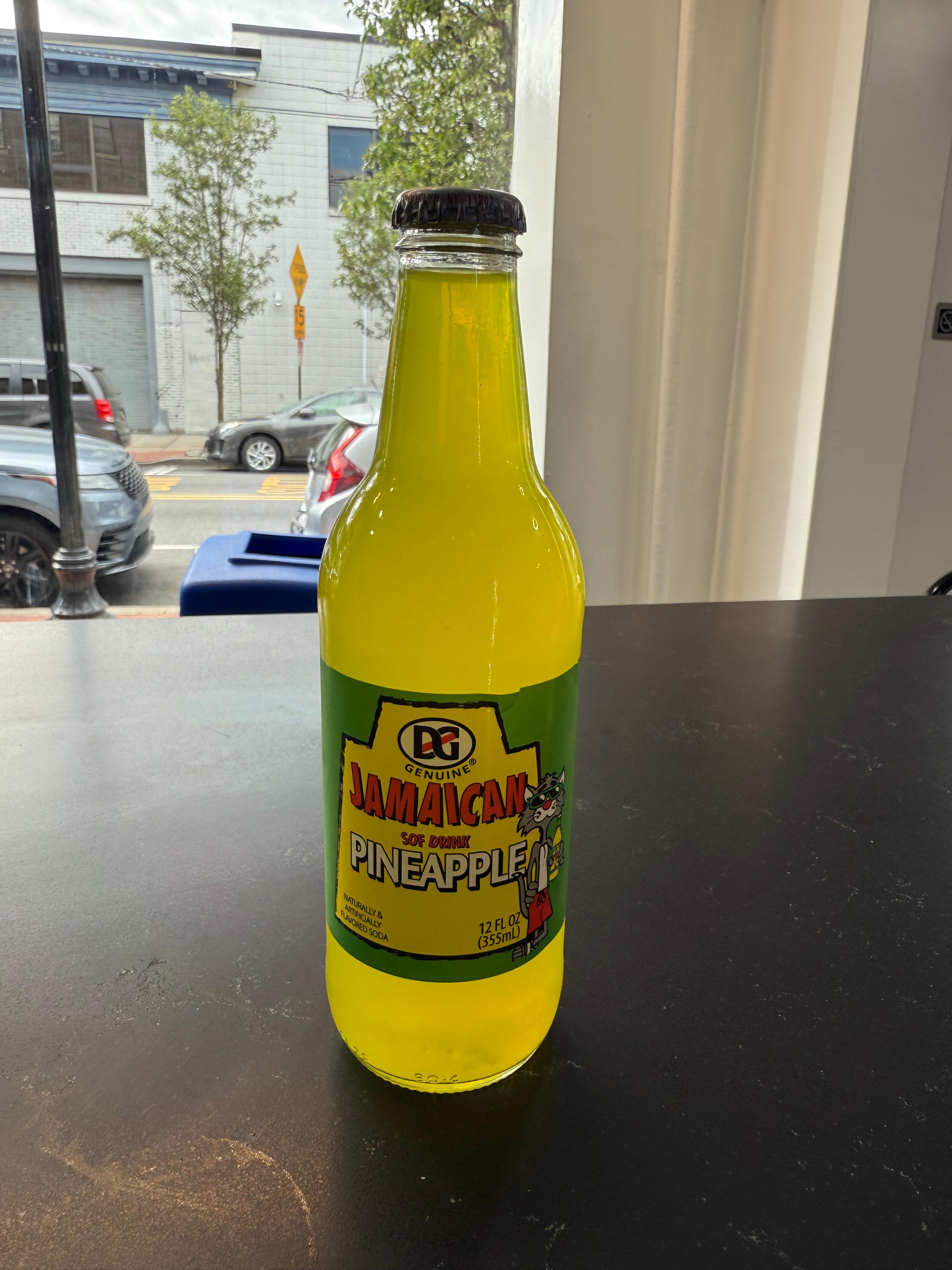 Jamaican Pineapple Soda.