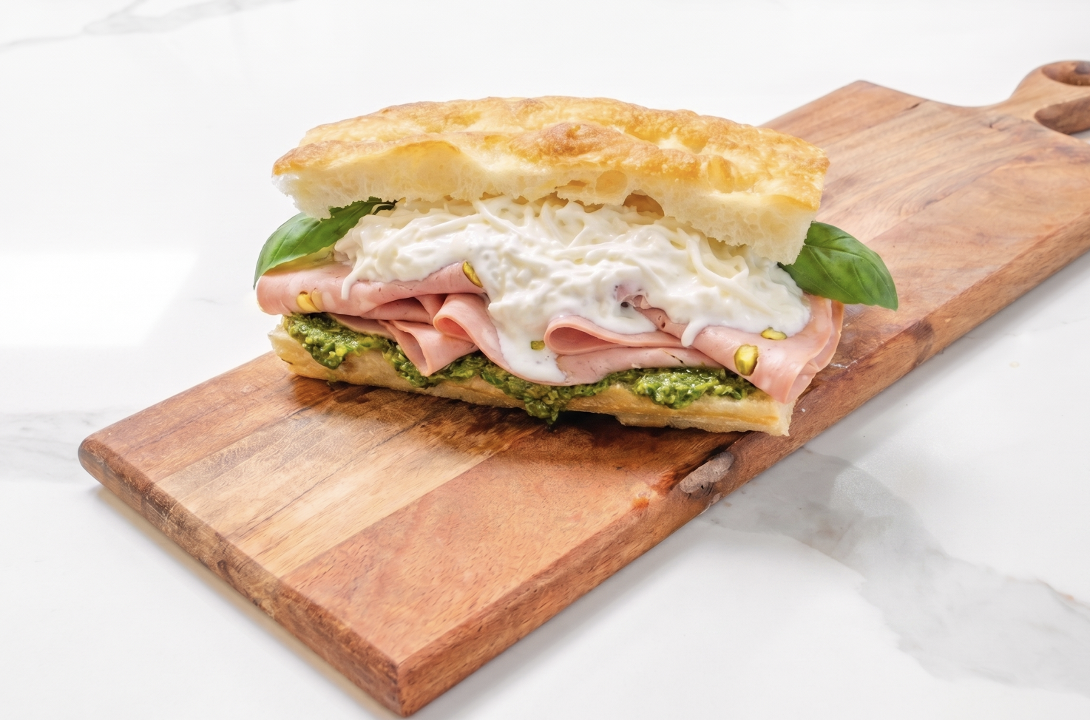 Mortadella Sandwich.