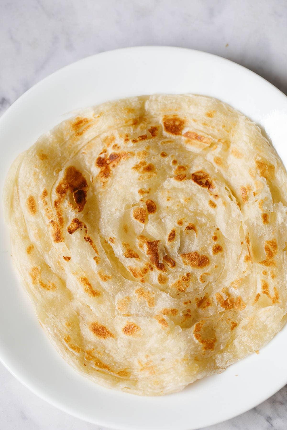 Malabar Paratha.