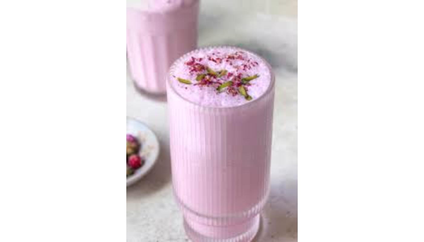Rose Lassi – Fragrant Yogurt & Rose Drink.