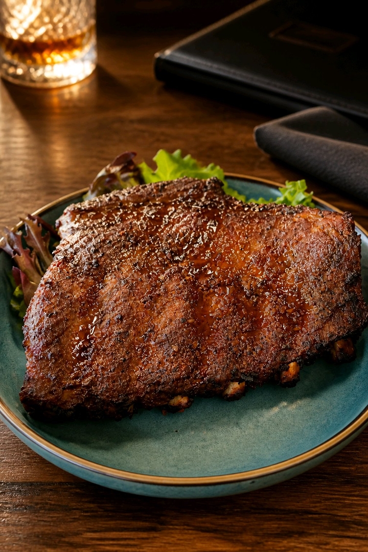 Smoked Pork Ribs (1/3 rack).