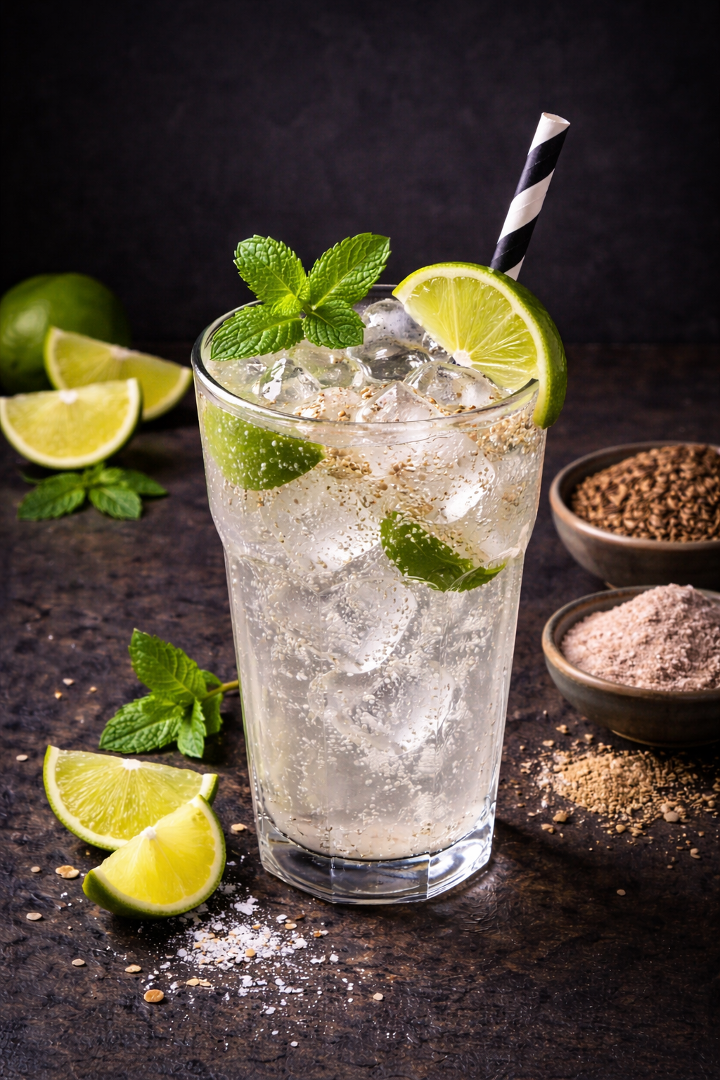Fresh Masala Soda.