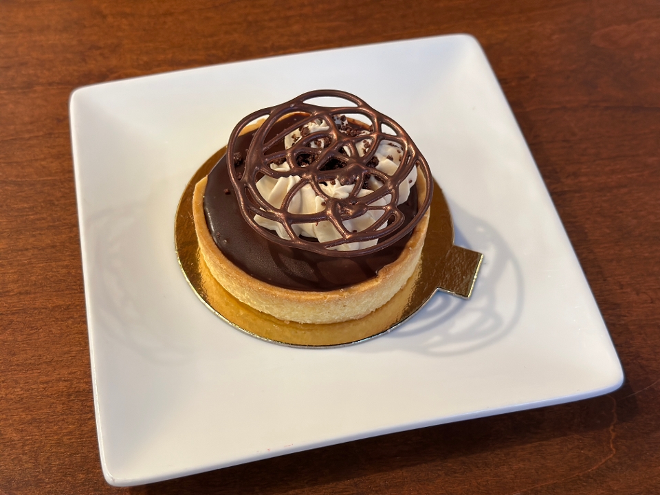 Salted Caramel Chocolate Tart.