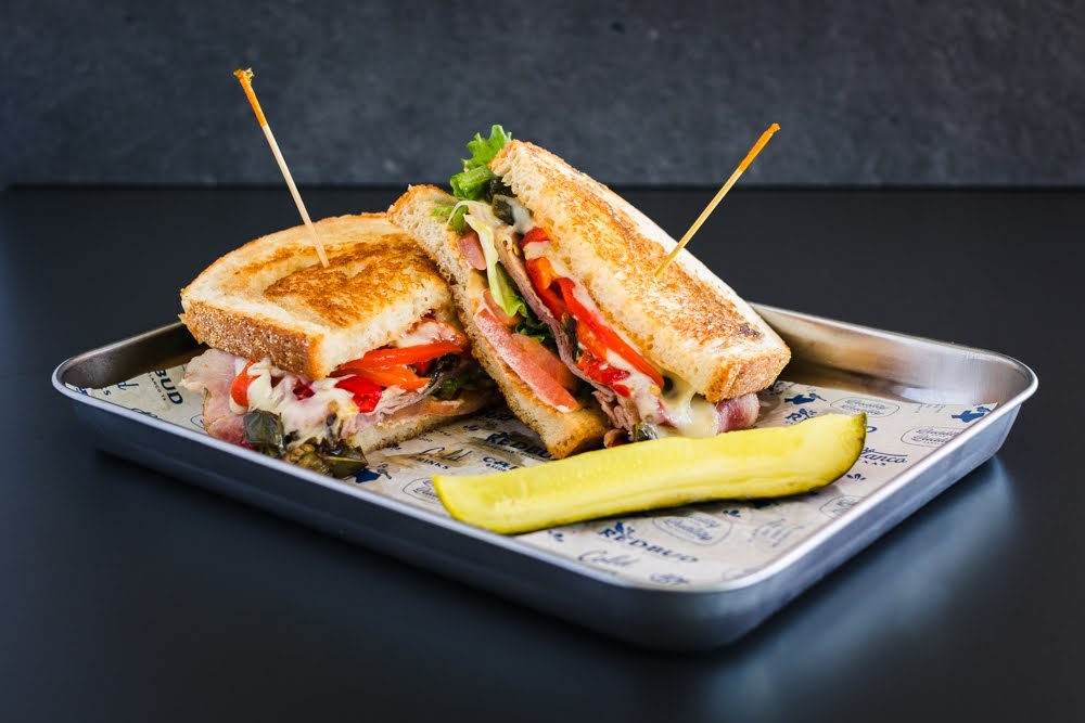 🔥Spicy Ham and Provolone Sandwich.