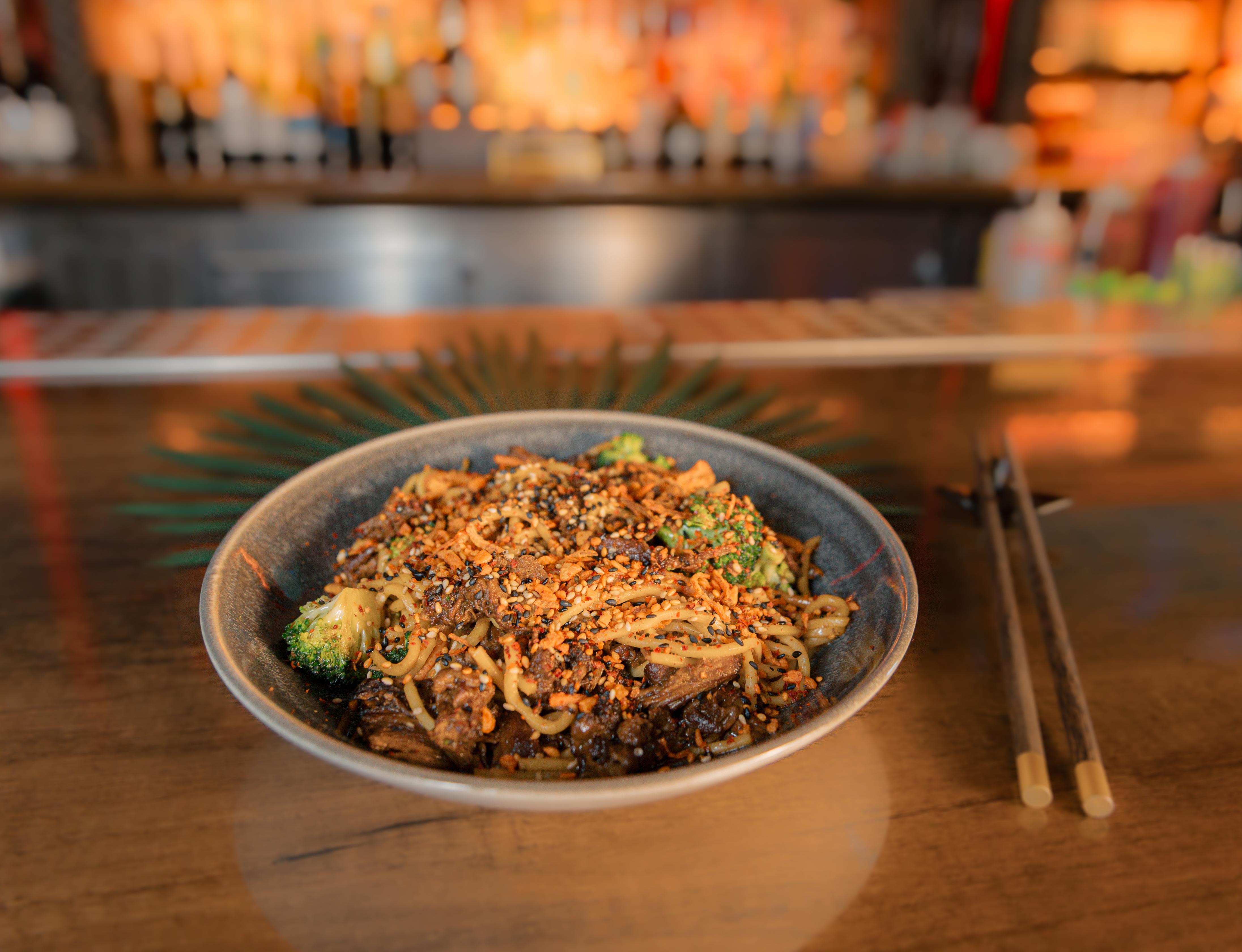 Short rib noodles.