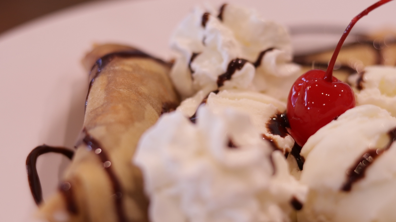 Banana Lumpia Rolls.