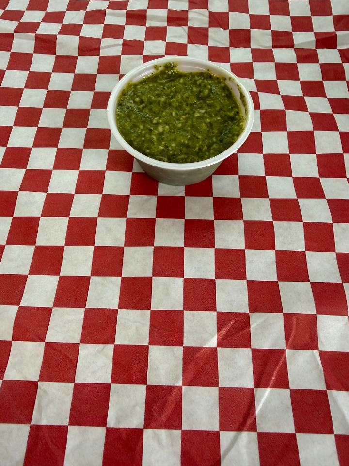 Pesto Sauce.