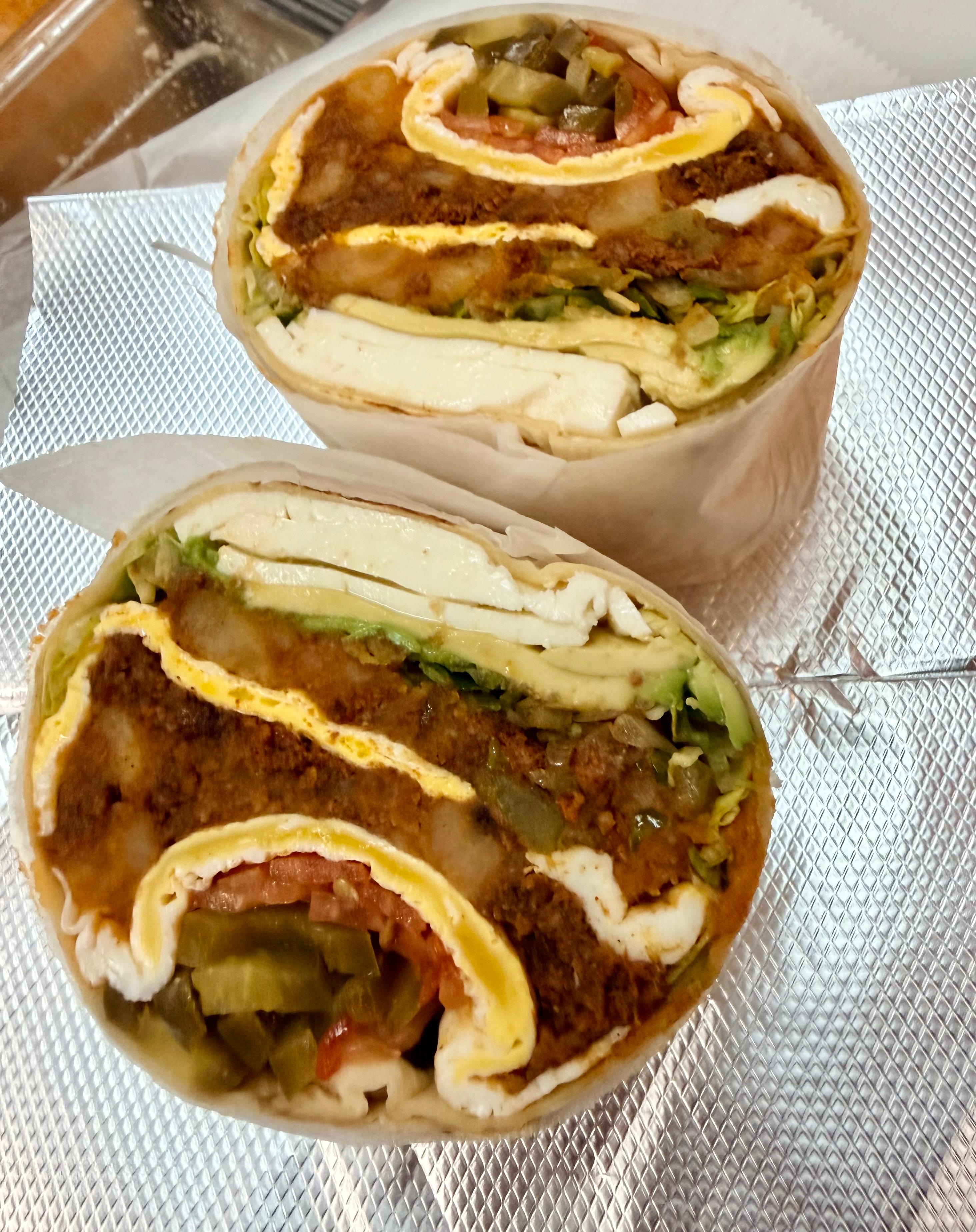 Mexican Chorizo Wrap.