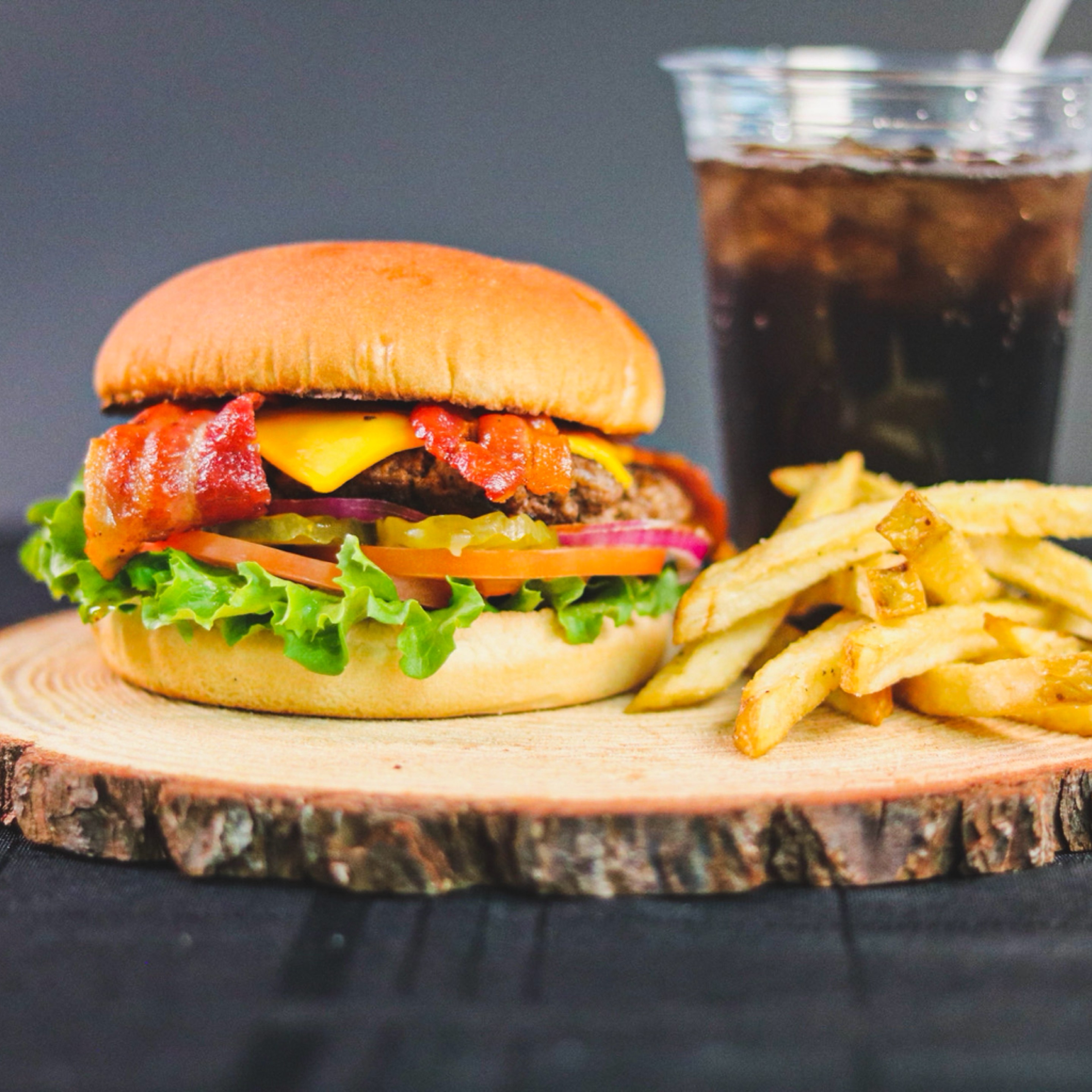 LS Bacon Cheeseburger Combo.