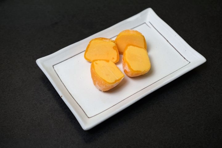 Mango Mochi Ice Cream.