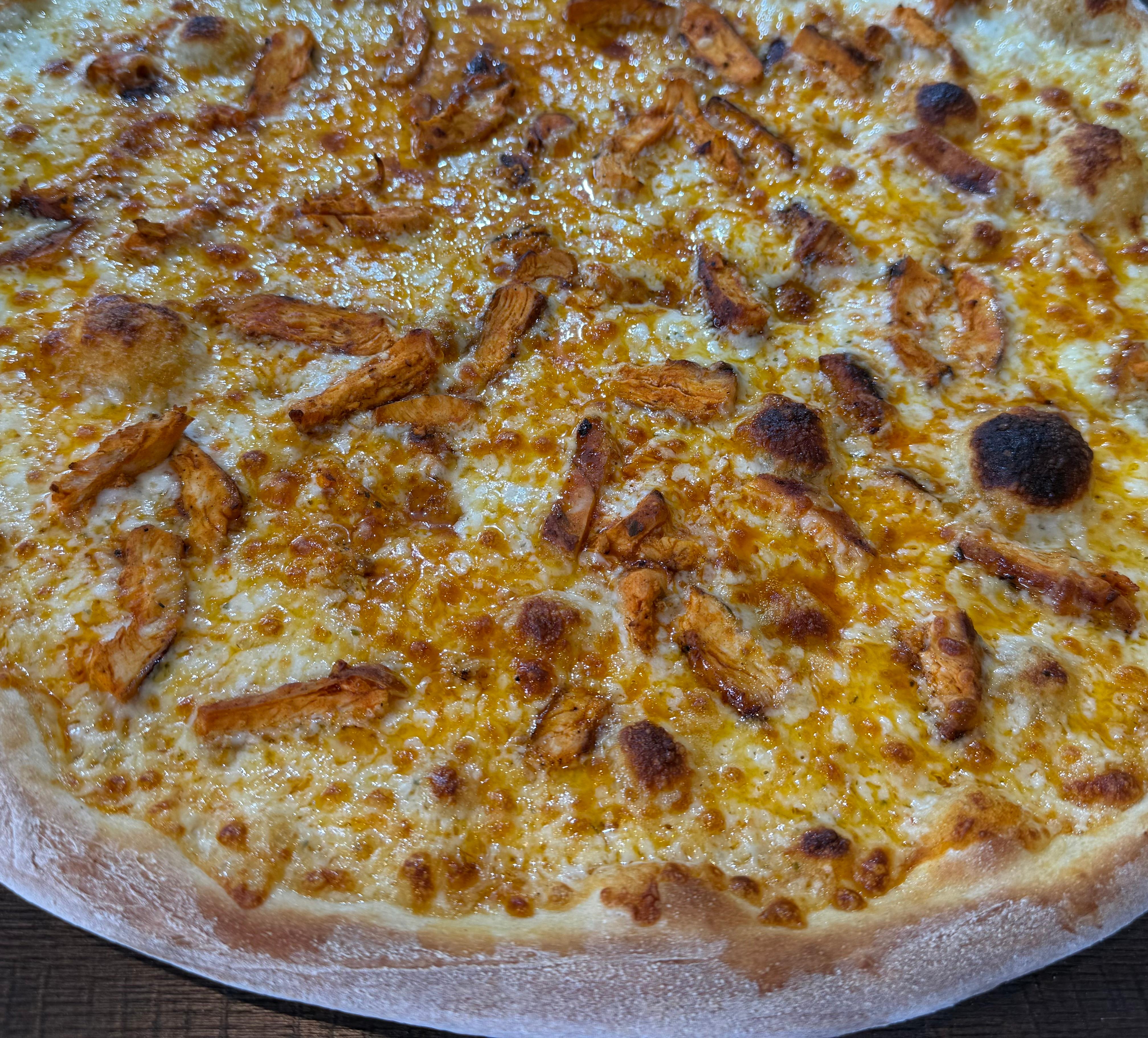 Buffalo Chicken Pizza.