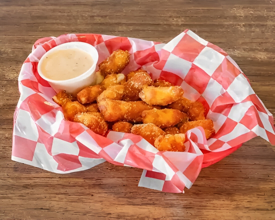 Breaded Cheese Curds.