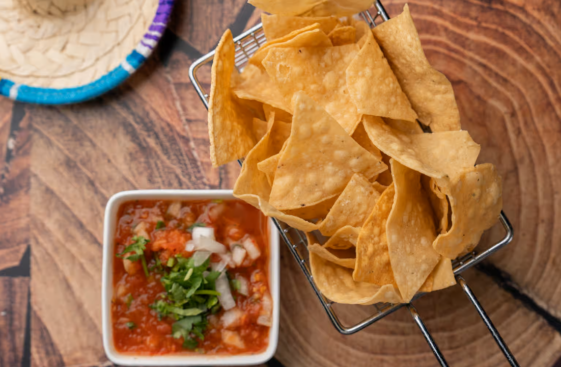 Chip Bag + 4oz Salsa.