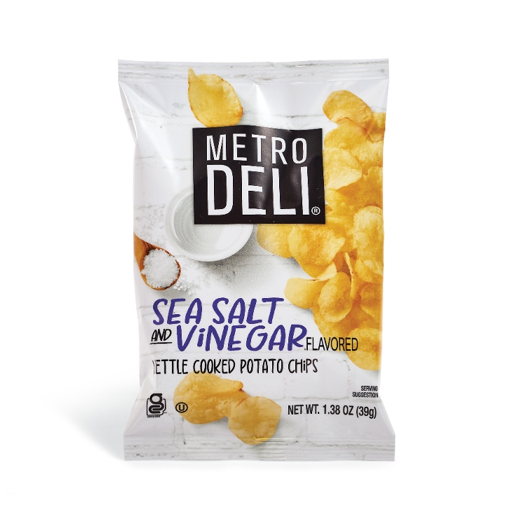 Chips [Sea Salt Vinegar] Metro Deli Kettle.