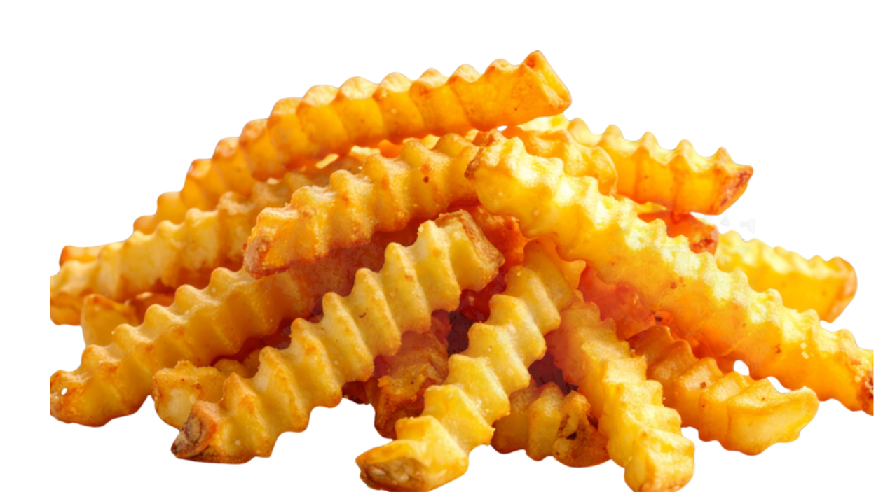 Crinkle Cut Fries.