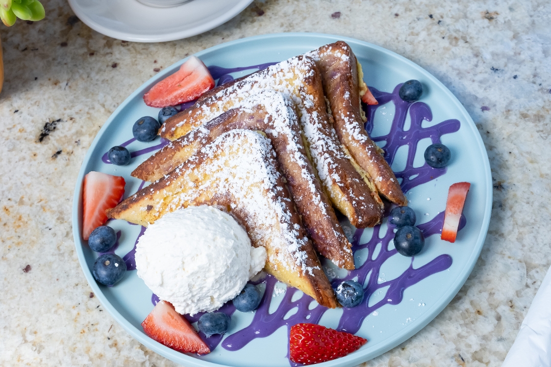 Ube French Toast.