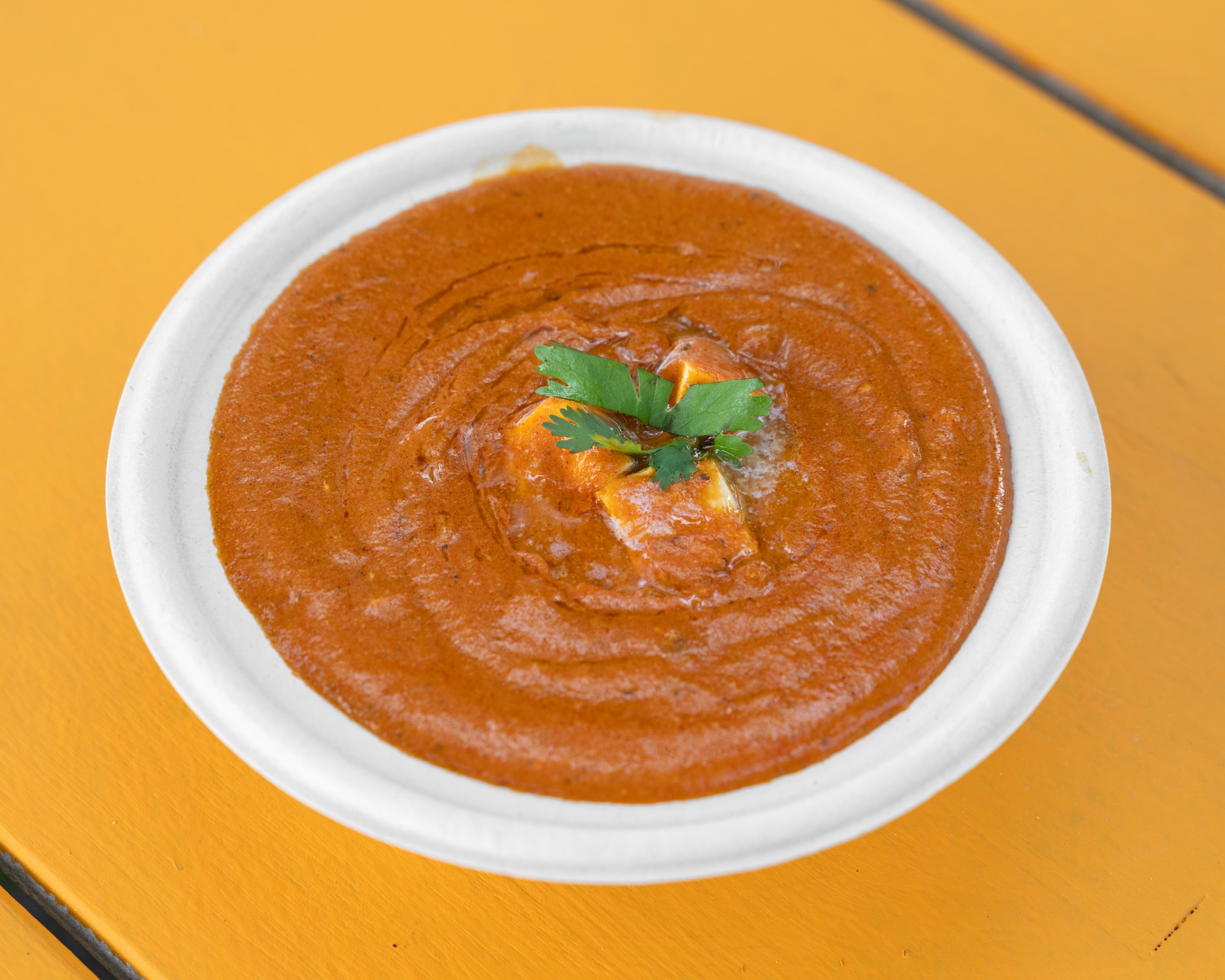 O - Paneer Butter Masala.