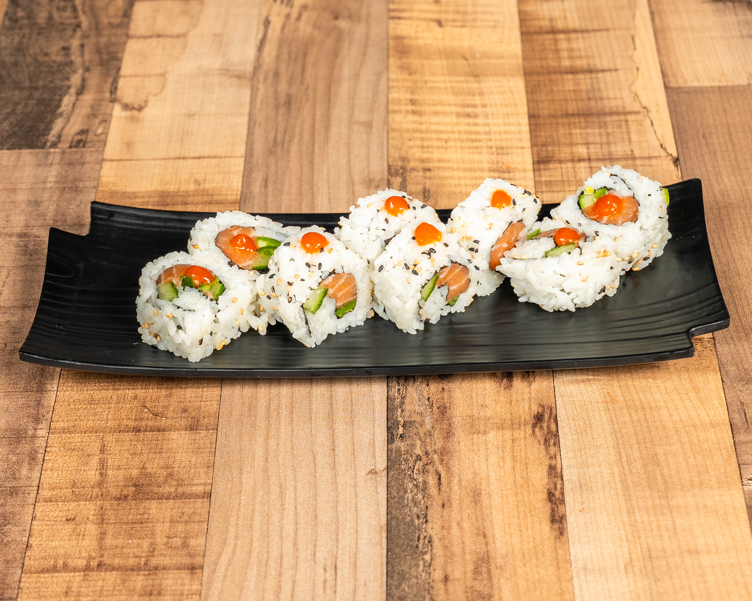 Spicy Salmon Roll.